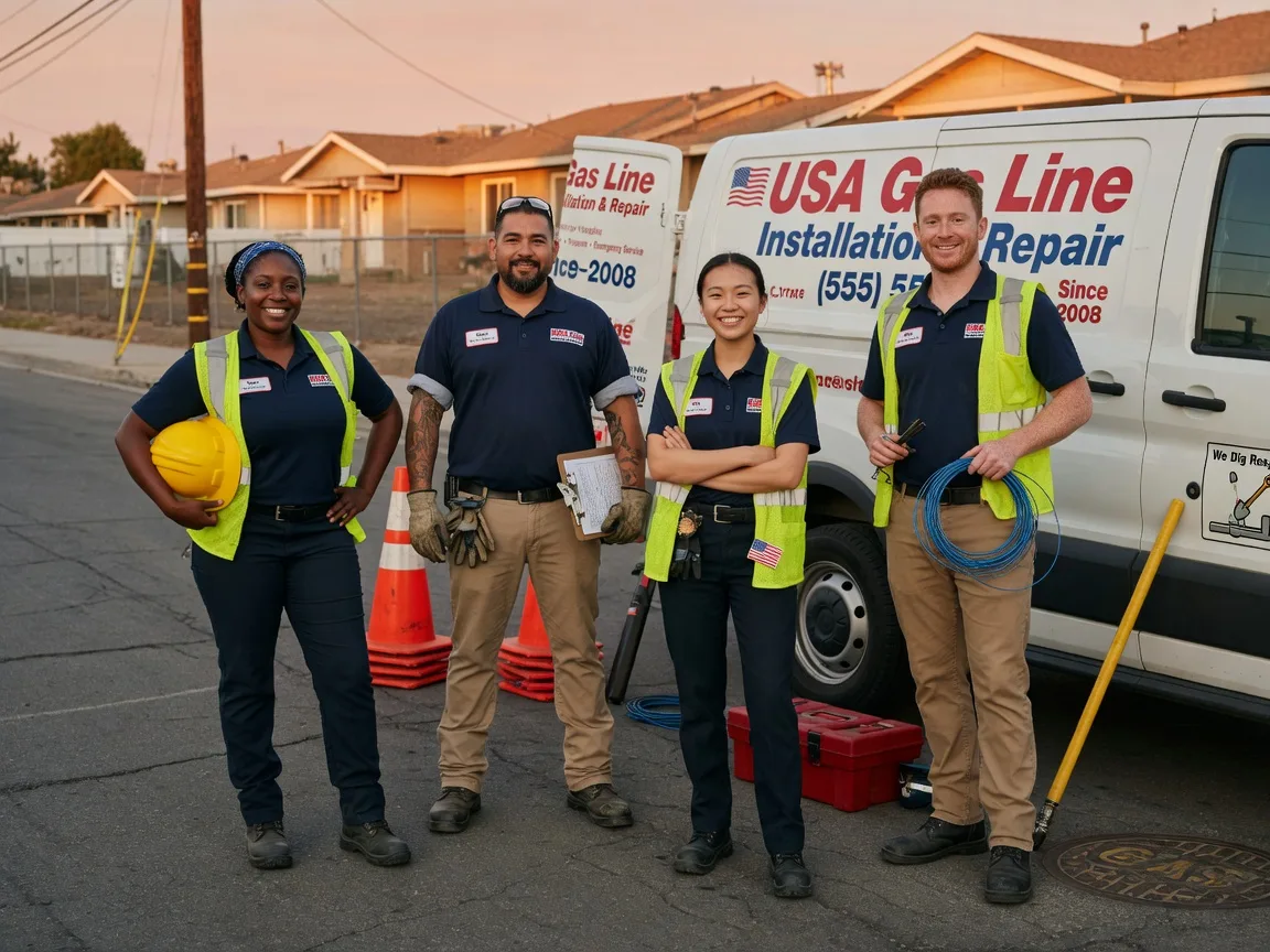 Gas Line Installation company in Benwood, WV